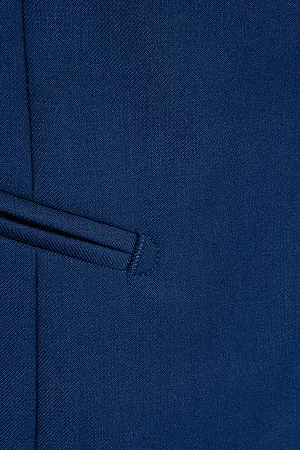 Жилет для девочки ЖАСМИН цвет синий 015