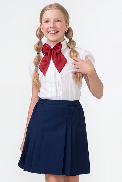 Синяя юбка со складками 5 390 ₽.