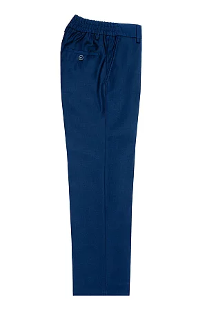 Брюки для мальчика Дипломат цвет синий 015