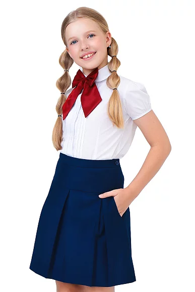 Юбка КОКЕТКА цвет синий 015 