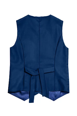 Жилет для девочки РОЗА цвет зеленая клетка 