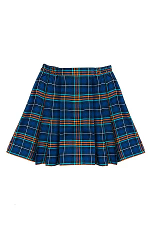 Юбка НИКА цвет клетка зеленая