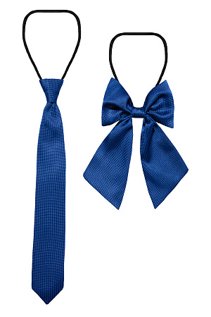 Бант цвет синий